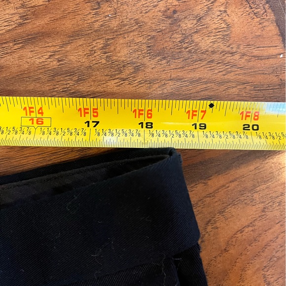 Haggar black khaki dress pants men’s 38x29 w2w classic straight no iron soft NWT - Picture 4 of 7